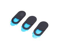 CENMEN 3 Piezas Pegatinas de Protección de la Cámara de Plástico Cubierta de Protección para Ordenador Portátil Tablet PC Teléfono Móvil Negro