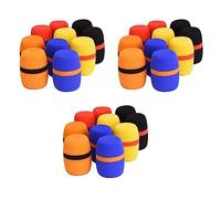 CENMEN 30 unids auriculares parabrisas grueso KTV mano a prueba de polvo suave esponja micrófono cubierta accesorios de repuesto