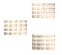 CENMEN 300 bisagras ocultas de latón para joyas, cajas de madera, bisagras de muebles de 4 x 20 mm