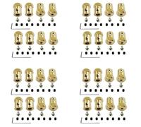 CENMEN 32 adaptadores hexagonales de latón de 5 mm a 12 mm para piezas de coche RC D12 C14 C24 B14 B24 B16 B36 MN D90 MN99S