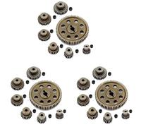 CENMEN 3X 11184 engranaje principal de metal 64T engranajes de piñón para coche RC 1/10 Amax Redcat Exceed 94111 piezas