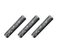 CENMEN 3X Cubierta Manejar del MicróFono, con Manejar MicróFono con Diamantes ImitacióN Brillantes para Fiestas y Programas TelevisióN,Negro