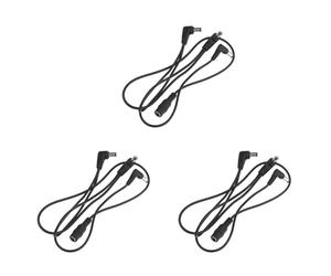 CENMEN 3X Electrode Daisy Chain Harness Cable Cable de Cobre para Efectos de Guitarra Adaptador de Fuente de AlimentaciÓN Splitter
