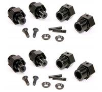 CENMEN 4 bujes hexagonales de liberación rápida y actualización dura para piezas 1/5 ROVAN KM BAJA 5B