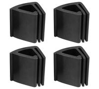 CENMEN 4 clips de retención para parabrisas de carrito de golf para tubo de carros de golf de 1 x 1 pulgada