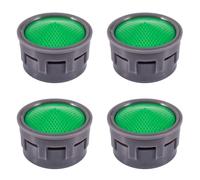 CENMEN 4 filtros rociadores para grifo de cocina/baño, 21 mm