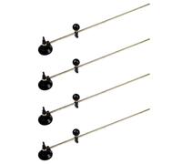 CENMEN 4 piezas de 100 cm máx. círculo diámetro brújulas circulares de vidrio