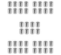 CENMEN 40 piezas de cuerda de alambre de acero inoxidable verde enrejado de pared clip de 3 mm