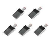 CENMEN 5 sellos de goma multiusos de 15 dígitos del alfabeto, letras inglesas, números, grabados, bricolaje, álbumes de recortes, papelería