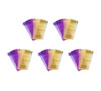 CENMEN 50 bolsas de regalo de organza transparente para botellas de vino para regalo de bodas