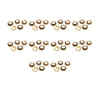 CENMEN 50 tuercas de latón roscadas PT de 1,27 cm para grifo de agua doméstica