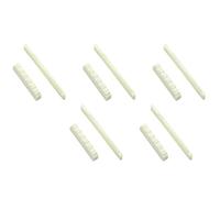 CENMEN 5X Sillín y Nueces de Puente Marfil para Guitarra Acústica A 6 Cuerdas