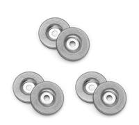 CENMEN 6 Piezas Disco Circular de Muela Abrasiva de Diamante de 50Mm para Afilador EléCtrico Multifuncional Accesorios de Afilado de Amoladora