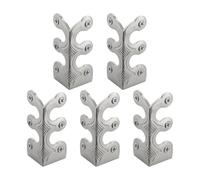 CENMEN 6 protectores de esquina para zócalo, protector de muebles, protector de seguridad multifuncional para gabinetes de mesa