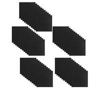 CENMEN 60 paneles acústicos de espuma de ingeniería de esponja, cuñas de aislamiento acústico, 1 x 12 x 12 cm