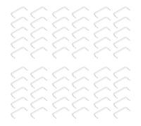 CENMEN 60 pomos para puerta de cajón, color plateado mate