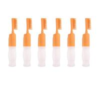 CENMEN 6X el Peine para TeñIr el Cabello Cepillo para TeñIr el Cabello con Botella SalóN de Peinado de Bricolaje Cepillo de Aceite para Hornear TeñIdo Herramienta de Tinte para el Cabello