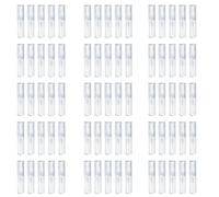 CENMEN 75 Piezas Estuche de LáPices de AcríLico Transparente, Caja Regalo de Pluma Reutilizable Contenedor de Almacenamiento Pluma de PláStico VacíO Conjunto de Caja de Embalaje de LáPiz