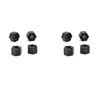 CENMEN 8 adaptadores hexagonales de rueda 7504 para -10 DBX10 1/10 RC Car Upgrade Parts Accesorios de repuesto