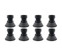 CENMEN 8 almohadillas antivibración para lavadora, altura ajustable, para lavadora y secadora