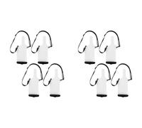 CENMEN 8 bolsas universales multiusos para walkie-talkie de mano, transparentes, de dos vías, impermeables, a prueba de polvo, funda protectora