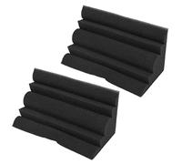 CENMEN 8 piezas Corner Trap Studio Sound Absorption Foam 12 x 12 x 24cm
