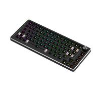 CENMEN 83 Kit Teclado Mecánico De Aluminio Con RGB Hot Swap Personalizable Metal Multifunción Teclados para Juegos Negro