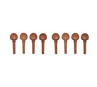 Cenmen 8pcs 4/4 tamaño Violín Tuning Peg Set Azufaifo reemplazo madera para Violín 4/4 tamaño