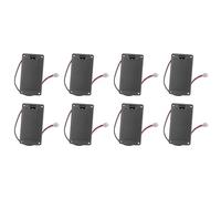 CENMEN 8X Cubierta de BateríA de de Guitarra de Montaje Plano de 9V Caja de Almacenamiento de BateríA para Accesorio de Bajo de Guitarra EléCtrica