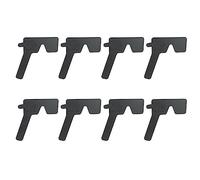 CENMEN 8X Oftálmico Profesional Lorñette 17 Oclusor Ojo Prueba de Visión de Plástico Negro Agujero Pin