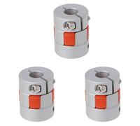 CENMEN Acoplador de eje flexible para motor paso a paso CNC, 3 unidades, 5 mm x 8 mm x 25 mm