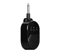 CENMEN Amplificador recargable para guitarra, mini amplificador de 5 W, amplificador de guitarra de 6,35 mm, enchufe giratorio de 270 grados, USB para accesorios de guitarra eléctrica y bajo