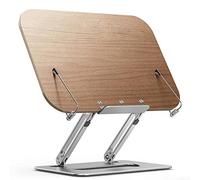 CENMEN Atril para libros de madera, soporte para tableta, soporte para escritura, soporte de lectura, ajuste continuo