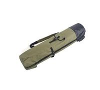 CENMEN Bolsa de Pesca de Cilindro Bolsa de Pesca Multifuncional Bolsa de Pesca para Herramientas de Pesca, Verde & Negro