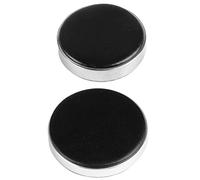 CENMEN Caja para mecanismo de reloj, soporte protector de piel, herramienta profesional para reparación de relojes, accesorios, negro y plateado