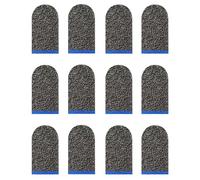 CENMEN Cunas para Dedos para Juegos, Guantes Antideslizantes para Pantalla TáCtil A Prueba de Sudor, Transpirables, Cunas para Dedos de Pollo- Juego de 12 Piezas