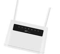 CENMEN Enrutador 4G Enrutador WiFi 300Mbps 4G LTE Enrutador InaláMbrico Ranura para Tarjeta SIM Incorporada Compatible con un MáXimo de 32 Usuarios Compatible con APN (Enchufe de la UE)