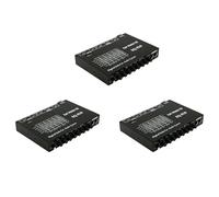 CENMEN EQ-819 - Ecualizador de audio multifuncional para coche, ecualizador de ecualizador, ecualizador paramétrico, ecualizador de audio para coche, 3 unidades