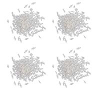 CENMEN Figuras de personas modelo escala 1:200, paquete de 400 unidades, color blanco, estilo surtido