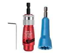 CENMEN Herramienta de pelado y torsión de cables, pelacables eléctrico, juego de herramientas profesionales de electricista, como se muestra, portátil de aluminio