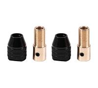 CENMEN Juego de 2 mini brocas pequeñas de 0,3 a 3,5 mm para mini portabrocas, cabezal taladro