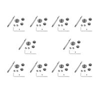 CENMEN Juego de 30 engranajes de transmisión de metal con engranajes de acero D para D12 1/10 RC Car Upgrade Parts Accesorios