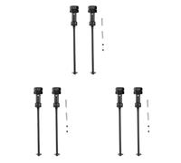 CENMEN Juego de 6 CVD de eje de transmisión EA1061 para JLB Racing CHEETAH 11101 21101 J3 SPEED 1/10 RC accesorios de piezas de coche