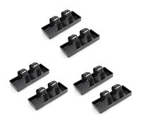 CENMEN Juego de 6 soportes de caja de batería de plástico RC para 1/8 1/10 Axial SCX10 TRX4 D90 RC Crawler piezas de coche