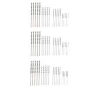 CENMEN Juego de 60 brocas de diamante, 4 tamaños, 1 mm, 1,5 mm, 2 mm, 2,5 mm, punta giratoria, joyería de playa, mar, conchas de cristal, piedras preciosas lapidarias