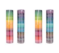 CENMEN Juego de Cintas Washi de 80 Rollos, Cintas DIY Enmascaramiento para Niños y Embalaje de Regalos (Mezcla)