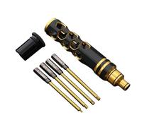 CENMEN Juego de destornilladores hexagonales 4 en 1 para drones de carreras FPV, helicópteros, aviones, coches y modelos de barcos