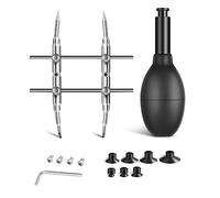 CENMEN Kit de Ventosa y Llave para Lentes, Pluma de SuccióN Al VacíO IC Pick-Up con 7 Ventosas Intercambiables y Puntas Curvas