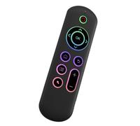 CENMEN M5 IR 2.4G Air Mouse Touchpad remoto para Android TV Box PC Mini teclado inalámbrico ratón volante (con retroiluminación a color) duradero fácil de instalar fácil de usar