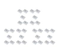 CENMEN M6 T-Track - Tuerca deslizante deslizante de aleación de aluminio para herramientas de carpintería, plantillas, cierre de ranura de tornillo, 30 piezas